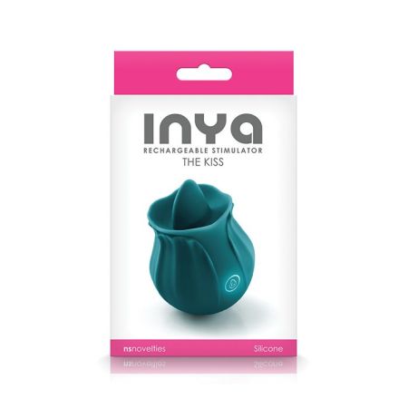 INYA The Kiss Rechargeable Vibe - Dark Teal